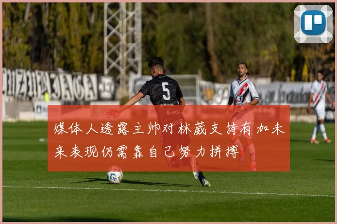 媒体人透露主帅对林葳支持有加未来表现仍需靠自己努力拼搏